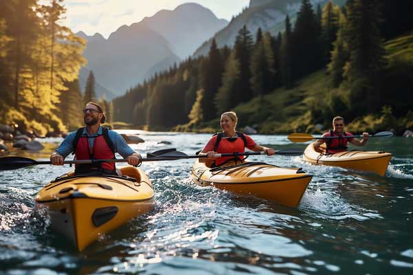 Kayak Famille